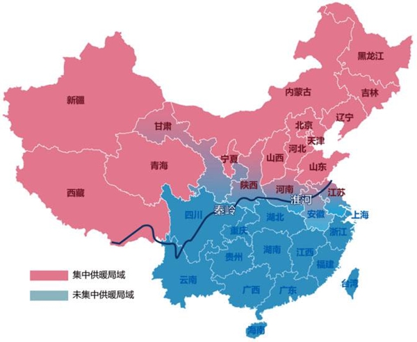 冷空气南下，零度线移至长江沿岸，空气能热泵寒风中送温暖