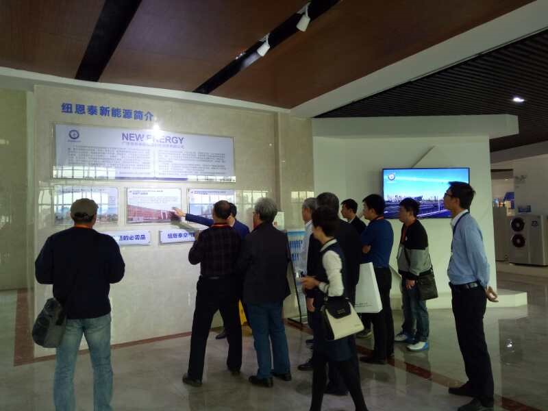 河北省清洁能源供暖行业协会赴尊龙凯时新能源考察