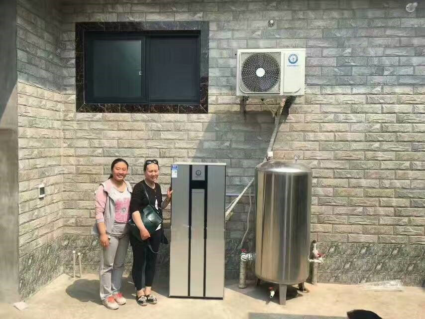 朋侪建议我买空气能热水器，不但清静，还节能